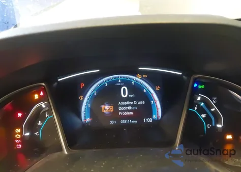 2020 Honda Civic Ex from USA, damaged, VIN 19XFC1F37LE005555